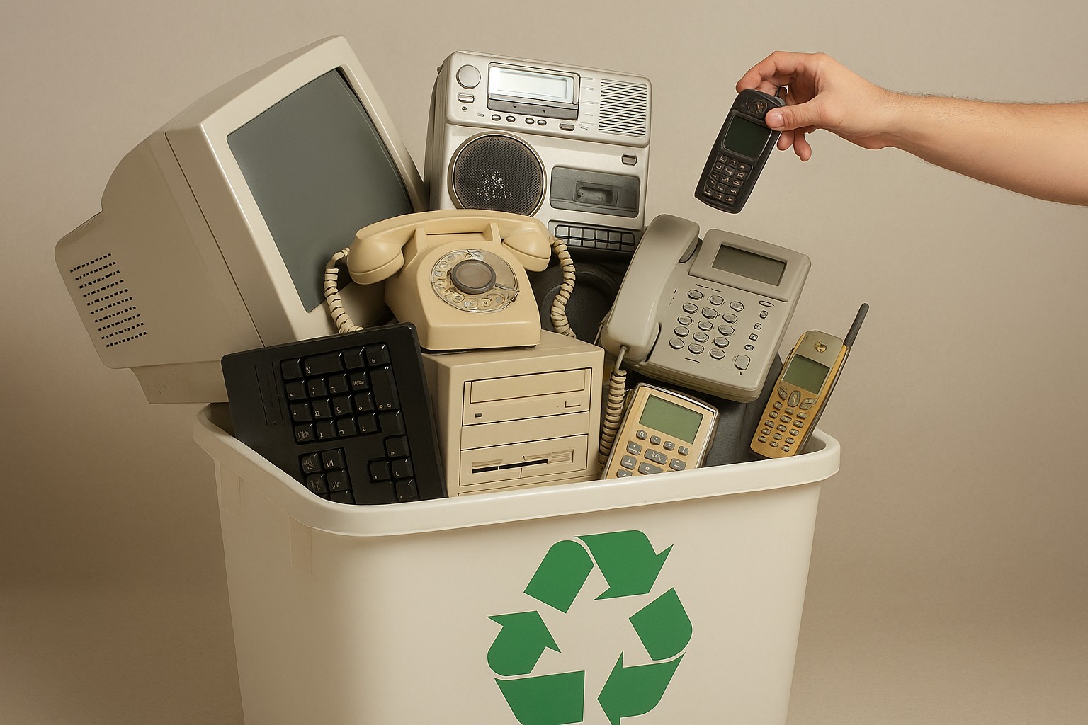 How Recycling Old Tech Makes a Real Difference — And Easy Ways to Do It at Home.